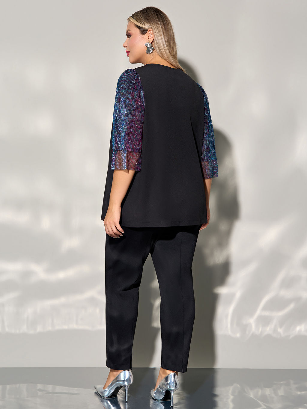 Футболка 0208-2 чёрный - Dora фото 113