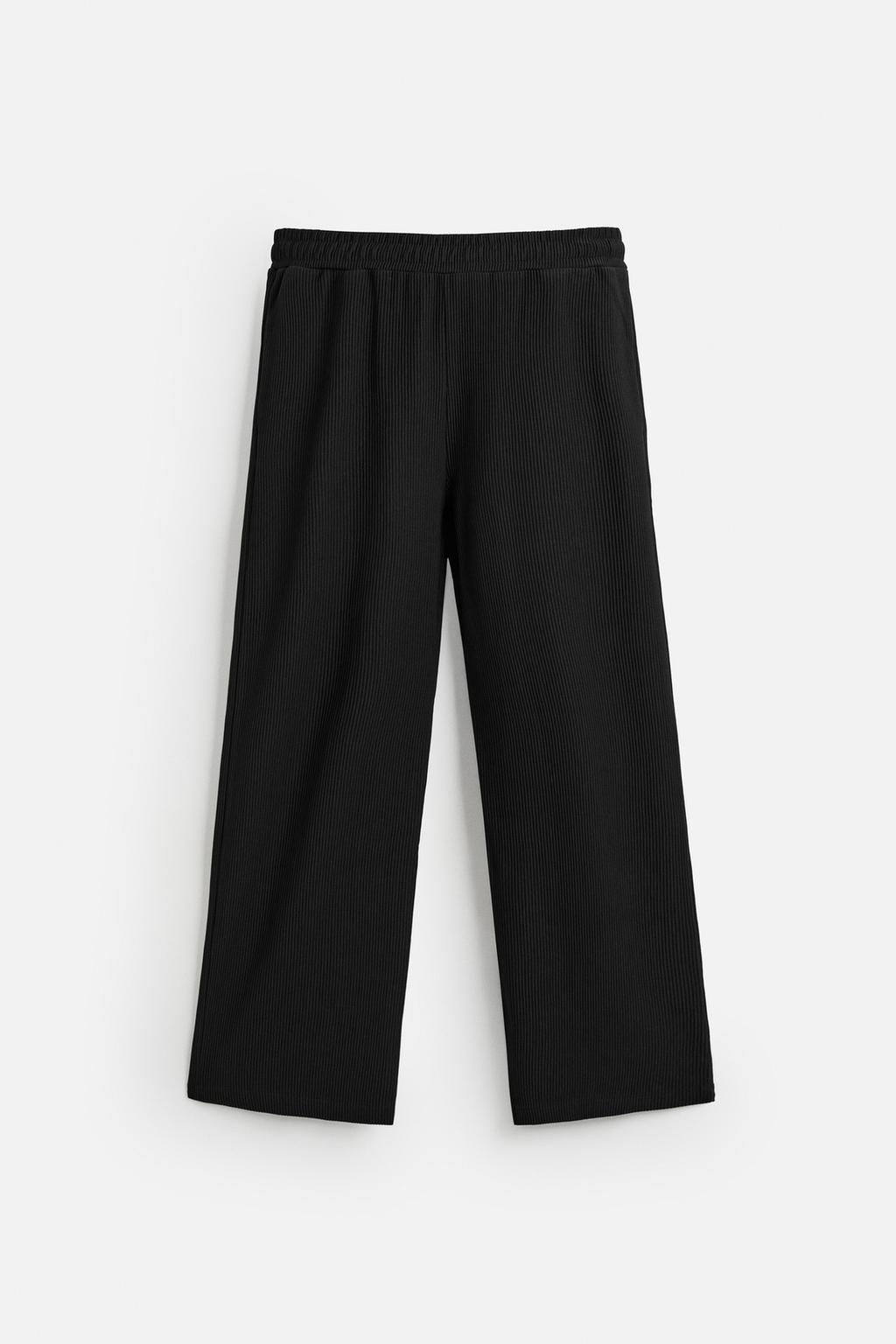 VERTICAL TEXTURED JOGGERS - Zara фото 6