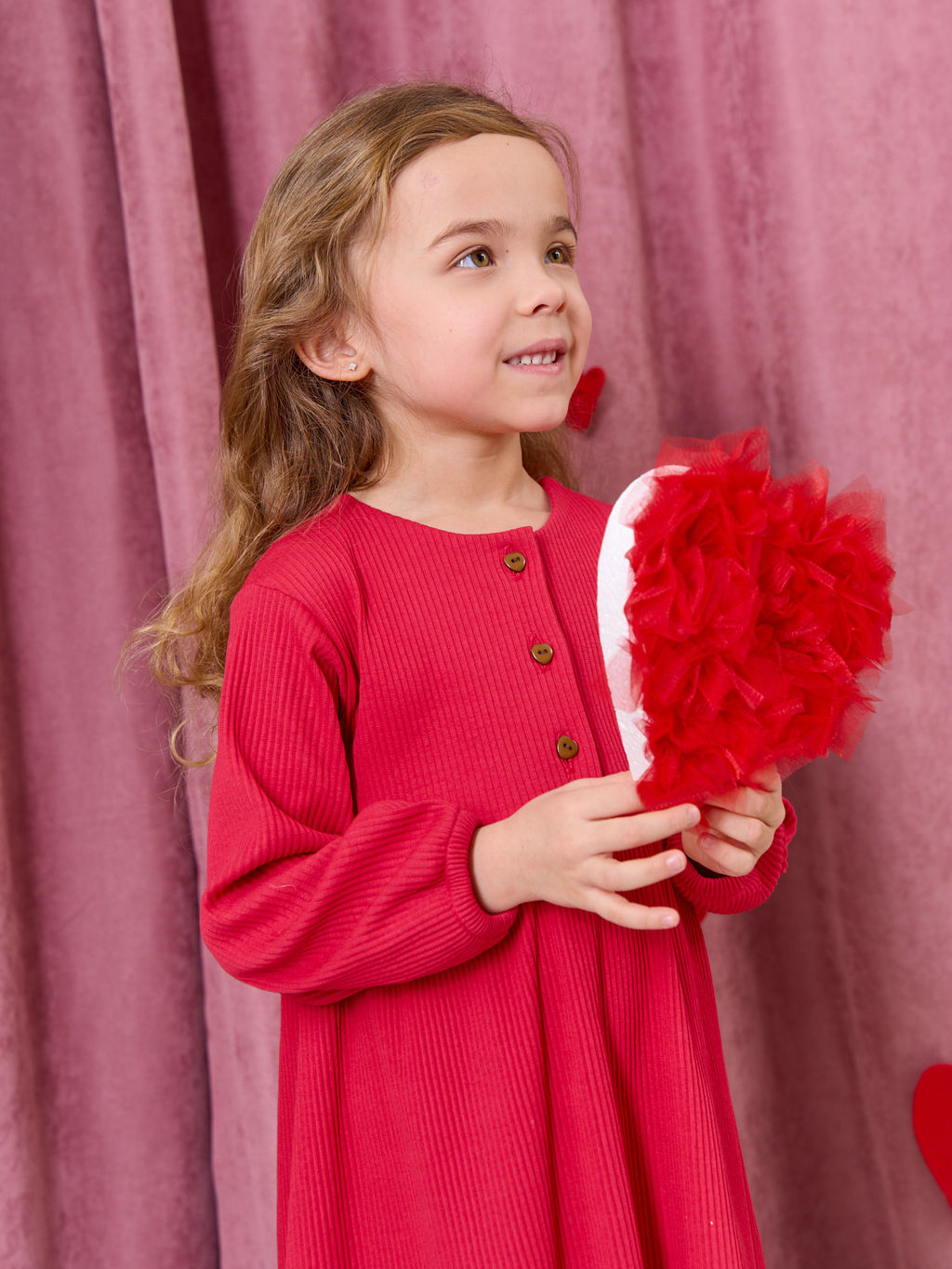 Платье Малиновый десерт в рубчик - Bungly фото 6