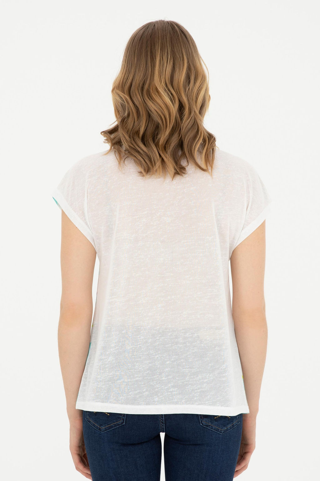 Женская мятная футболка - U.s. polo assn фото 12