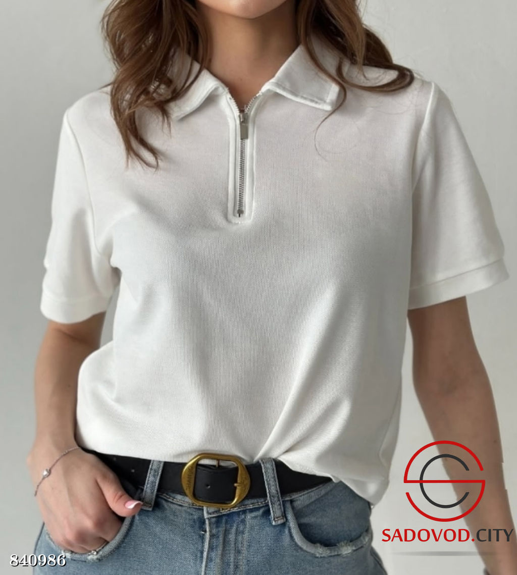 Футболка женская на полузамке - Bruno фото 8