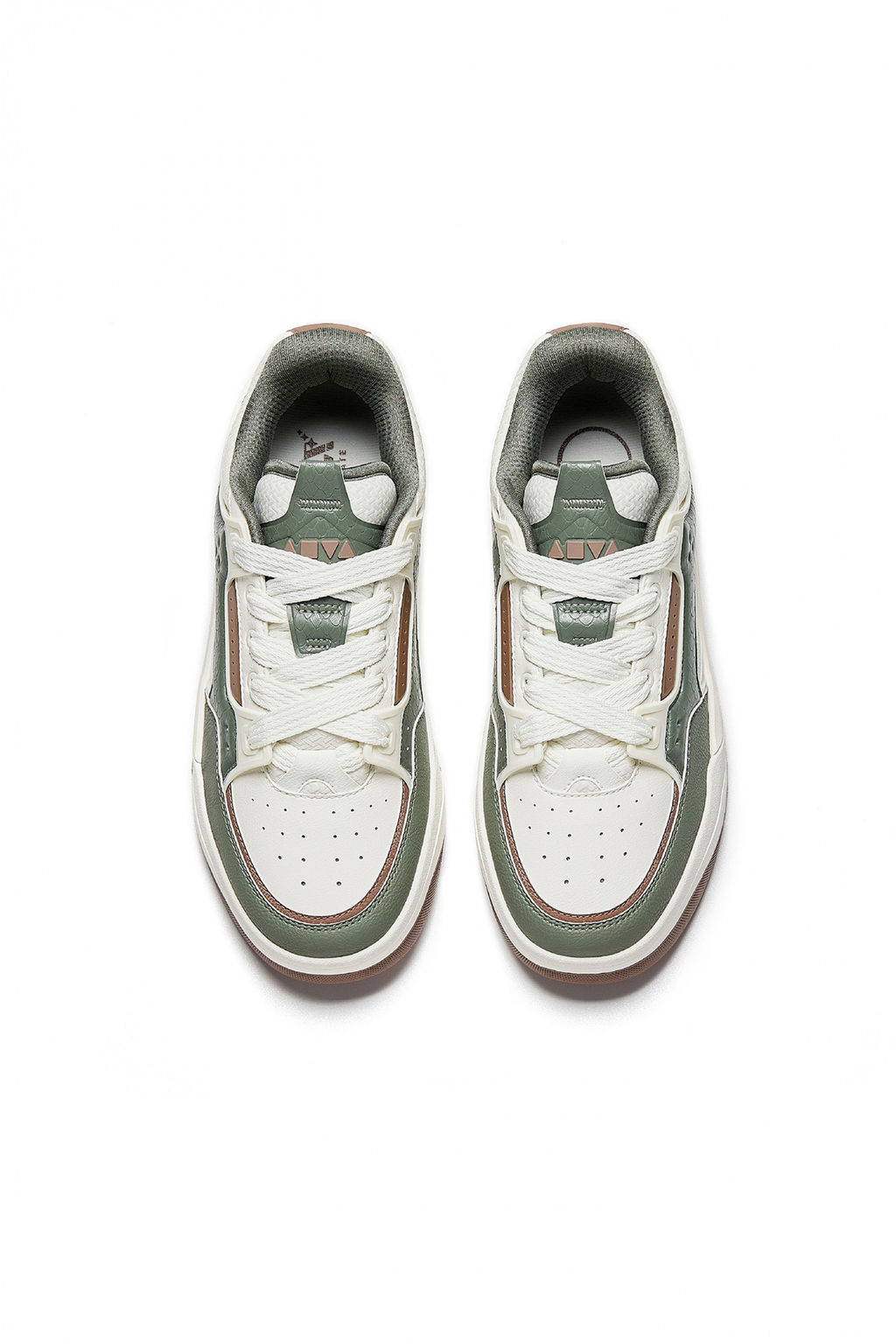 Кеды Бежевый/Зеленый/Коричневый AOJIE - Anta фото 3