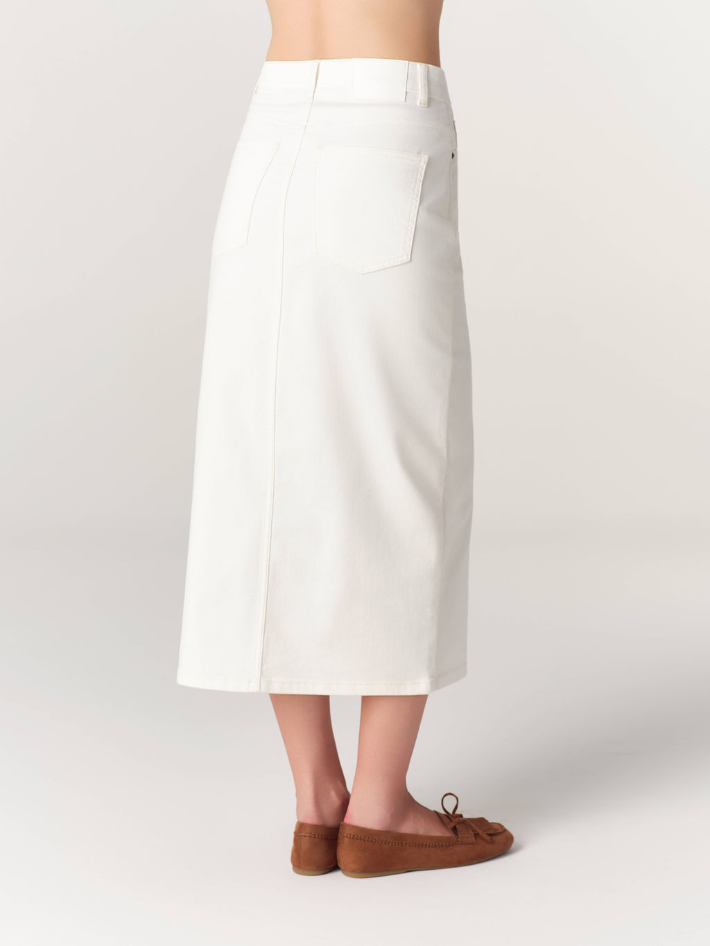 CONTE CON-929 Юбка джинсовая женская off white  фото 4