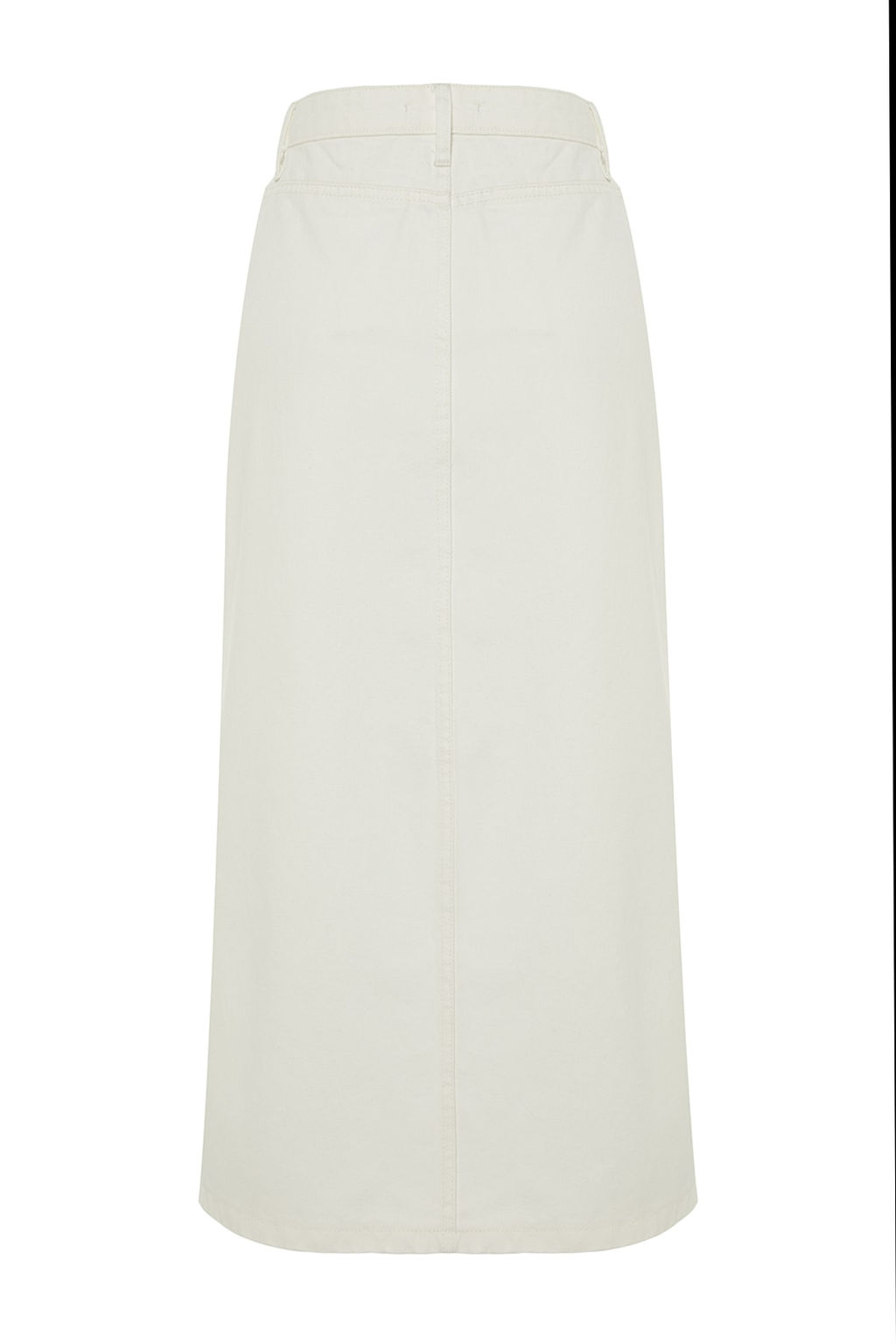 TRENDYOLMILLA Ekru Dugme Kapamal? Denim Kot Etek TCTSS23EE00024  фото 19