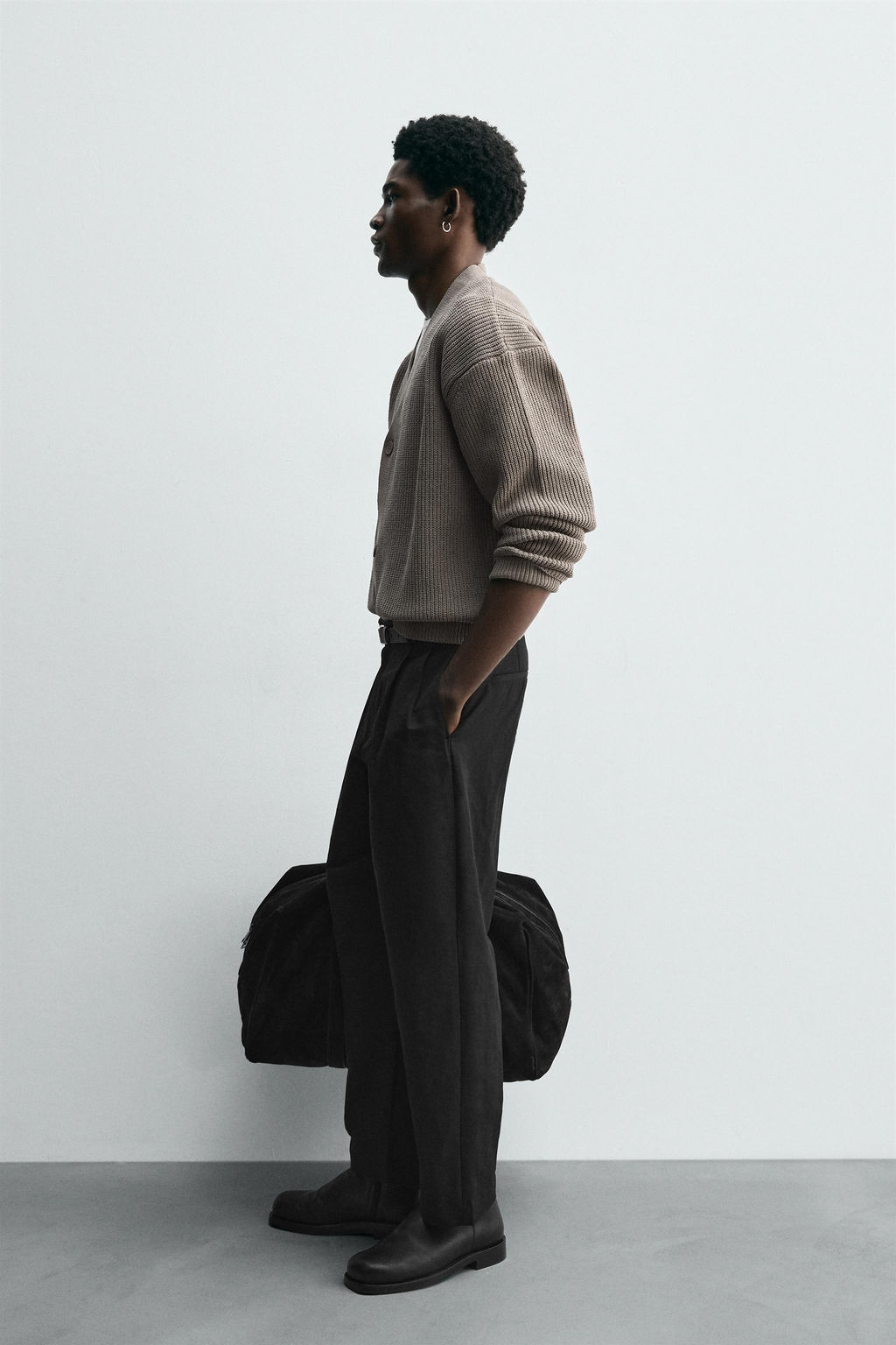 PURL KNIT CARDIGAN - Zara фото 4