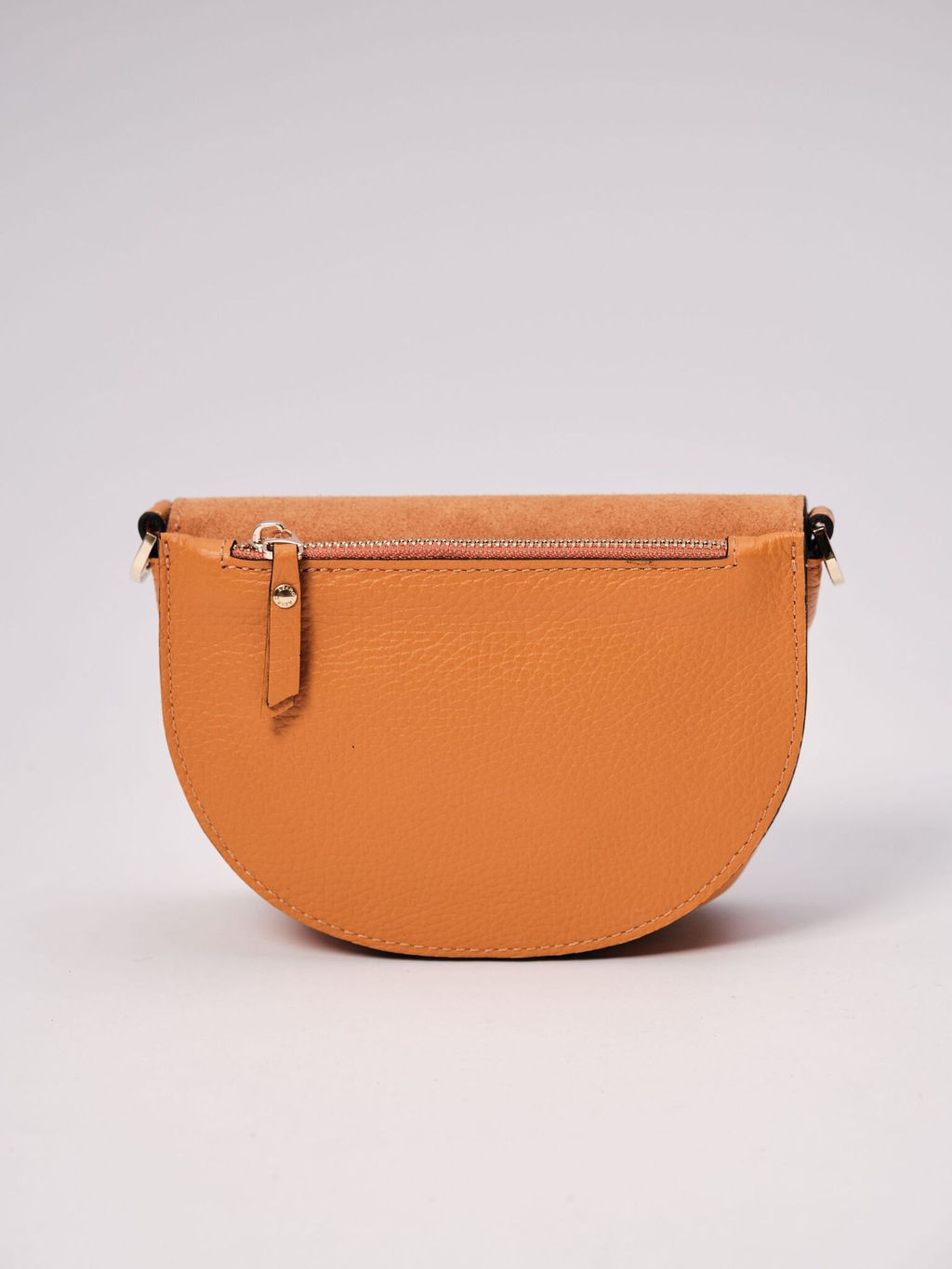 Сумка замшевая Azaro 31032 оранжевый карандаш