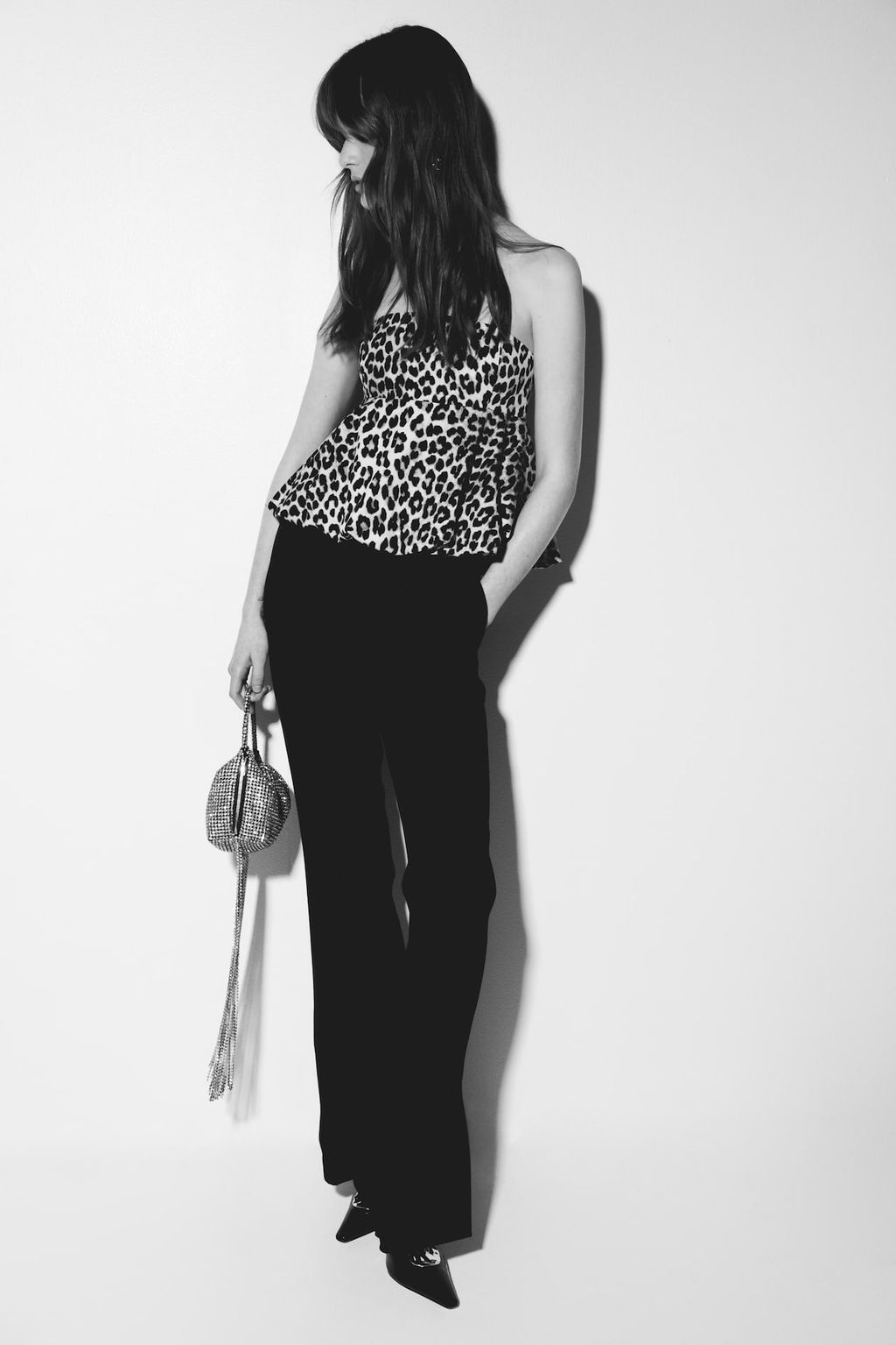 Top bandeau con bajo burbuja - H&m фото 3