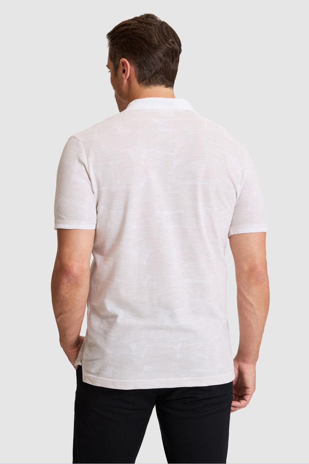 Erkek A__k Gri Regular Fit Polo Yaka Ti__rt - U.s. polo assn фото 5