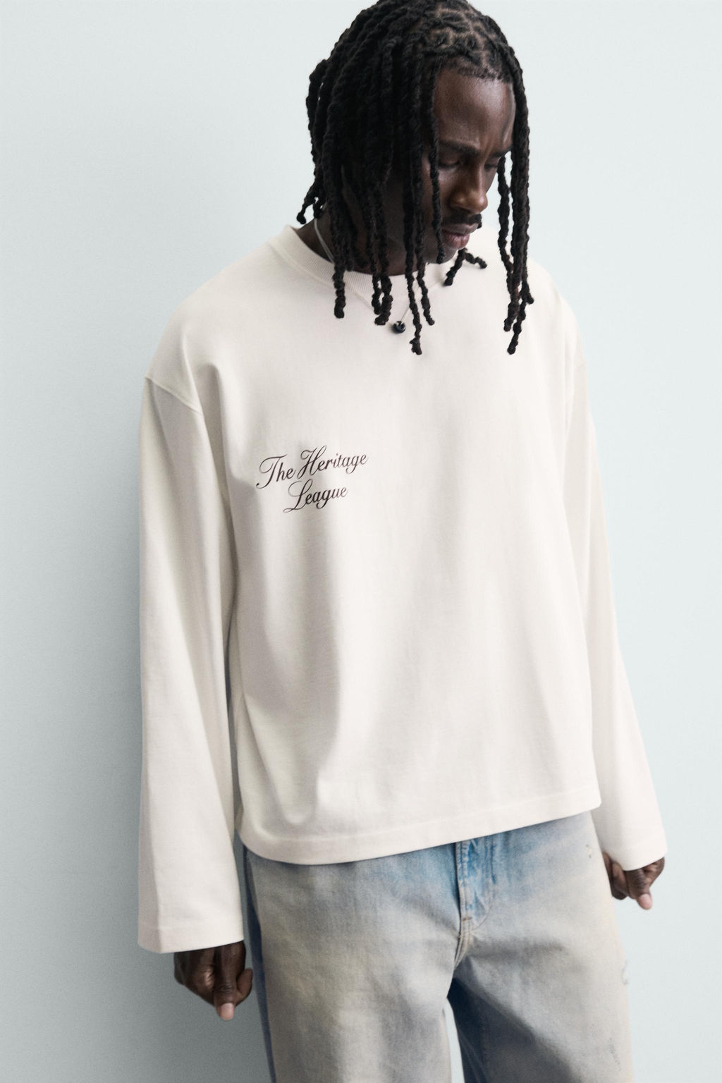 PRINTED SLOGAN T-SHIRT - Zara фото 5
