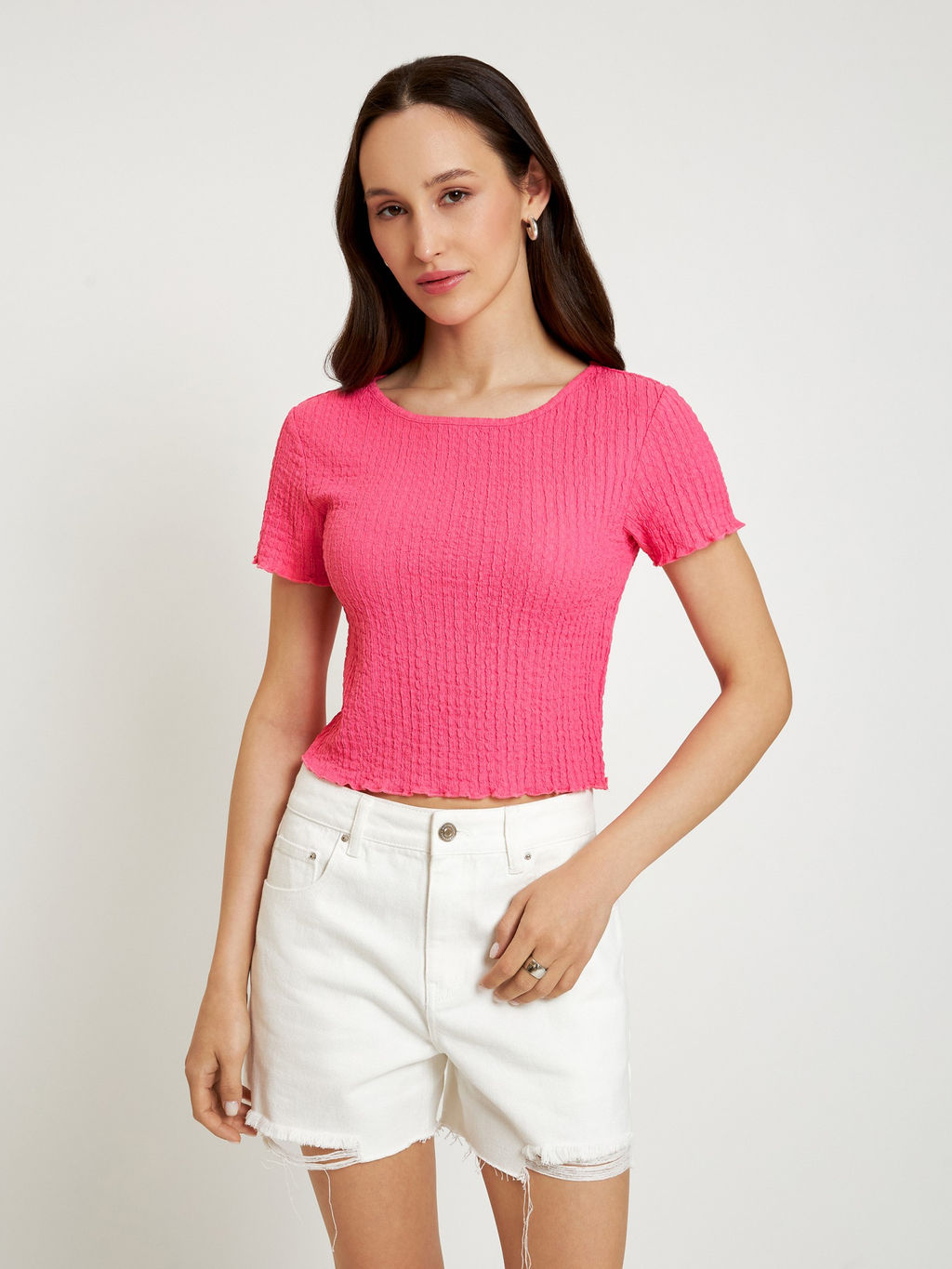 Блузка жен. Honey фуксия - Concept club фото 6