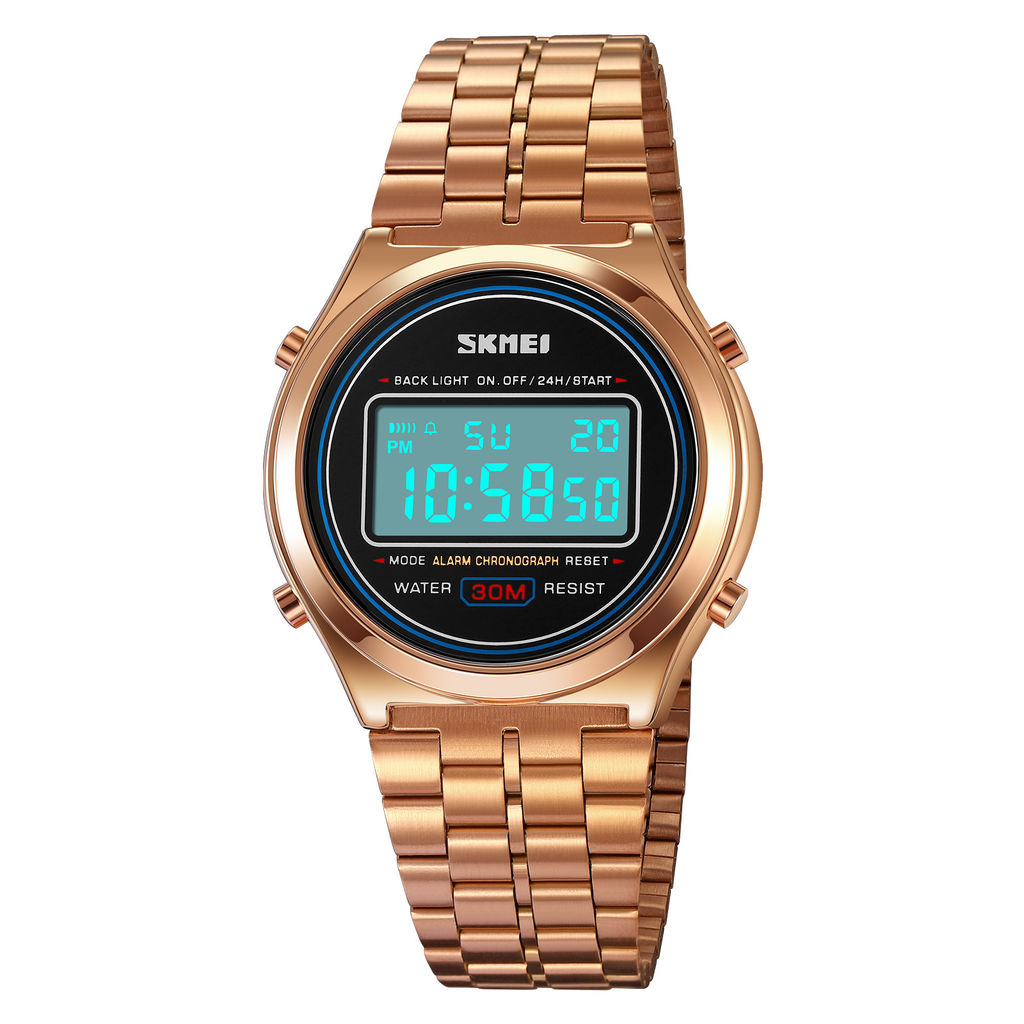 Часы наручные Skmei мужские электронные 2146rose-gold