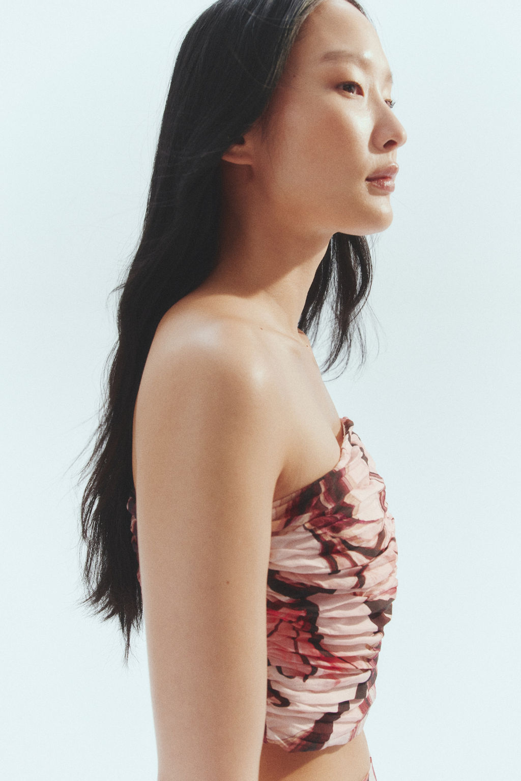 Top bandeau cropped - H&m фото 5