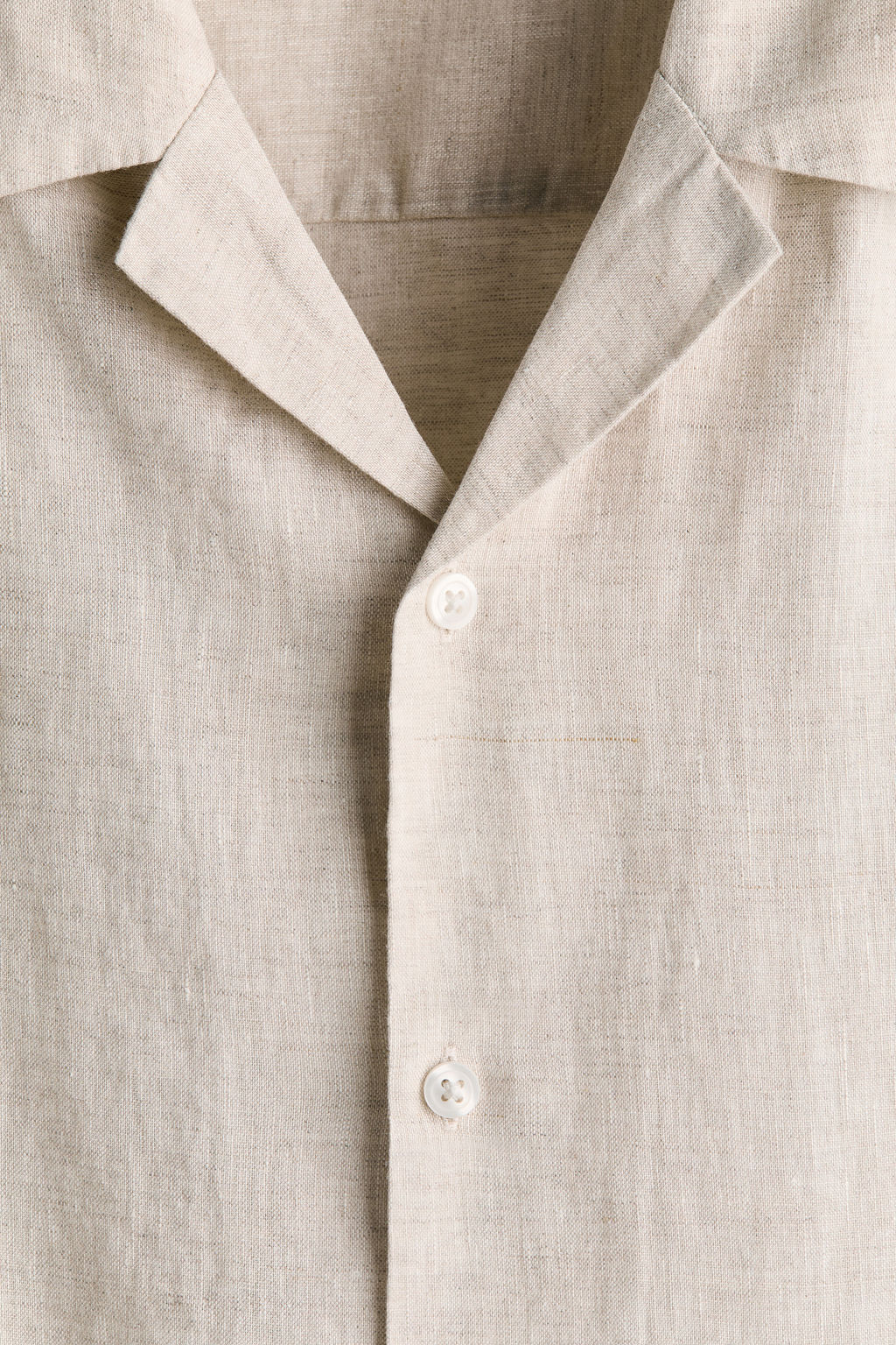 Camisa resort de lino Relaxed Fit - H&m фото 7