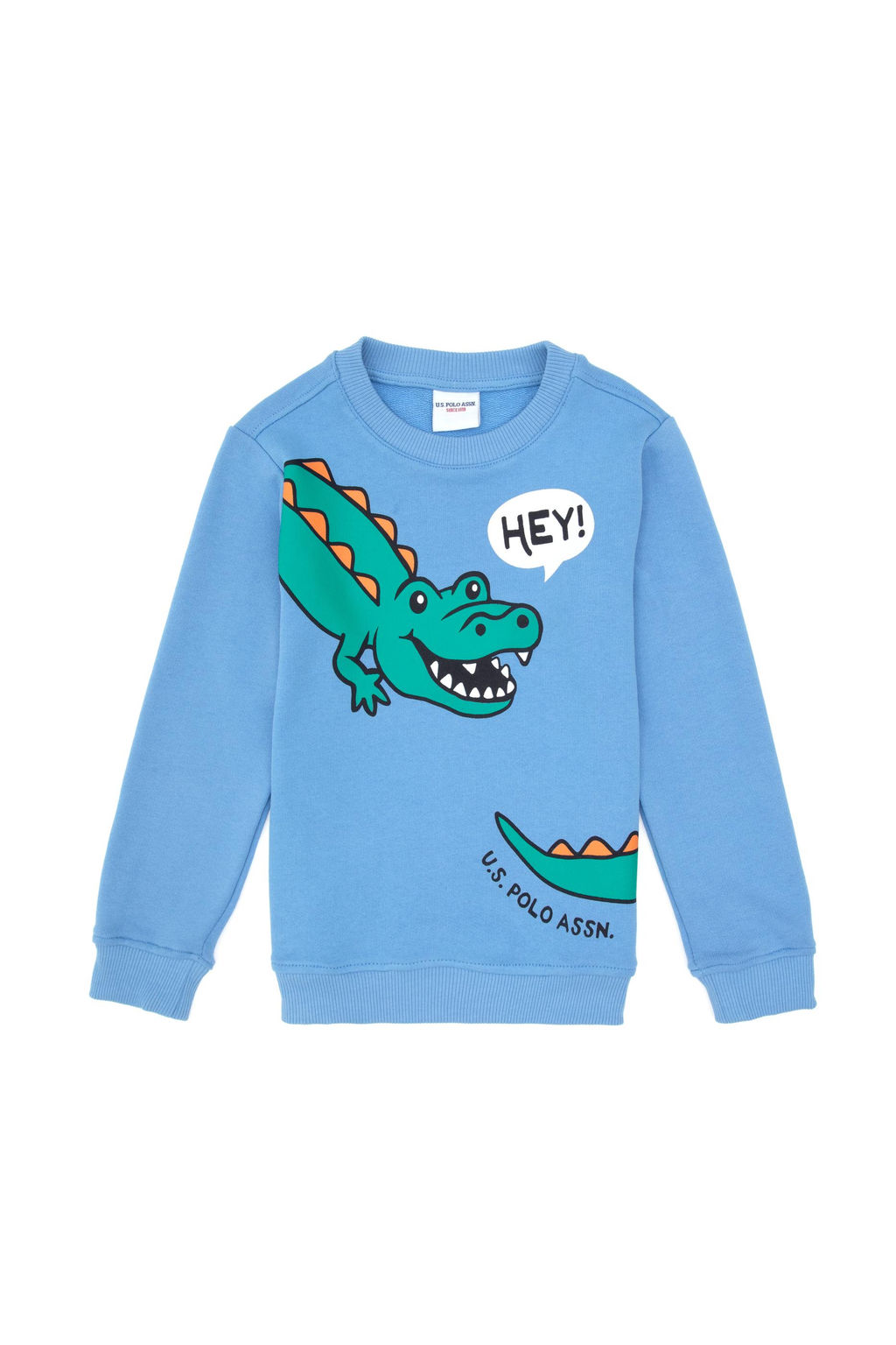 Erkek _ocuk A__k Mavi Sweatshirt Sepette S_rpriz _ndirim