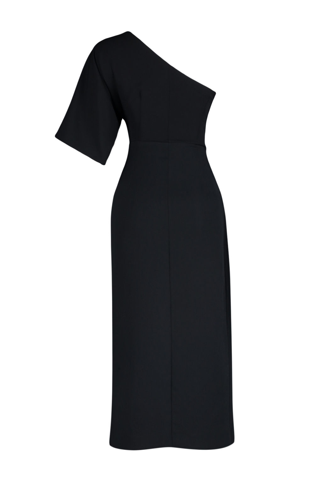 Siyah A-Kesim Dokuma Midi Elbise TPRSS24EL00028 - Trendyolmilla фото 9