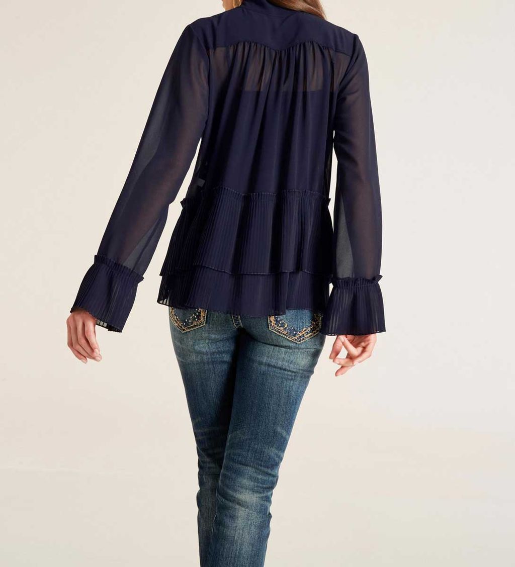 Блузка, синяя - Heine фото 4