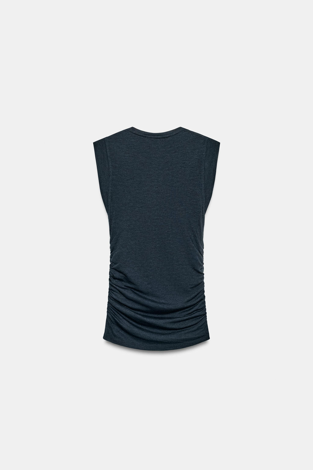 TOP FRUNCES LATERALES / Plomo - Zara фото 6
