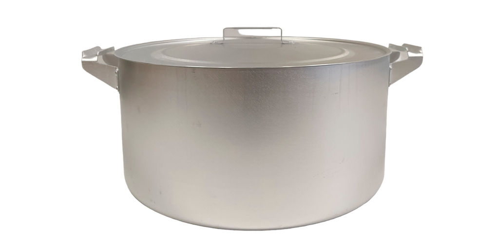 Кастрюля 30 л, 2 руч., мет./кр. Алюминий марки А5 14300