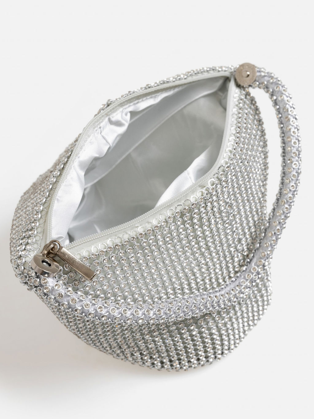 10206100224 Сумка жен. Snow white серебристый - Concept club фото 3