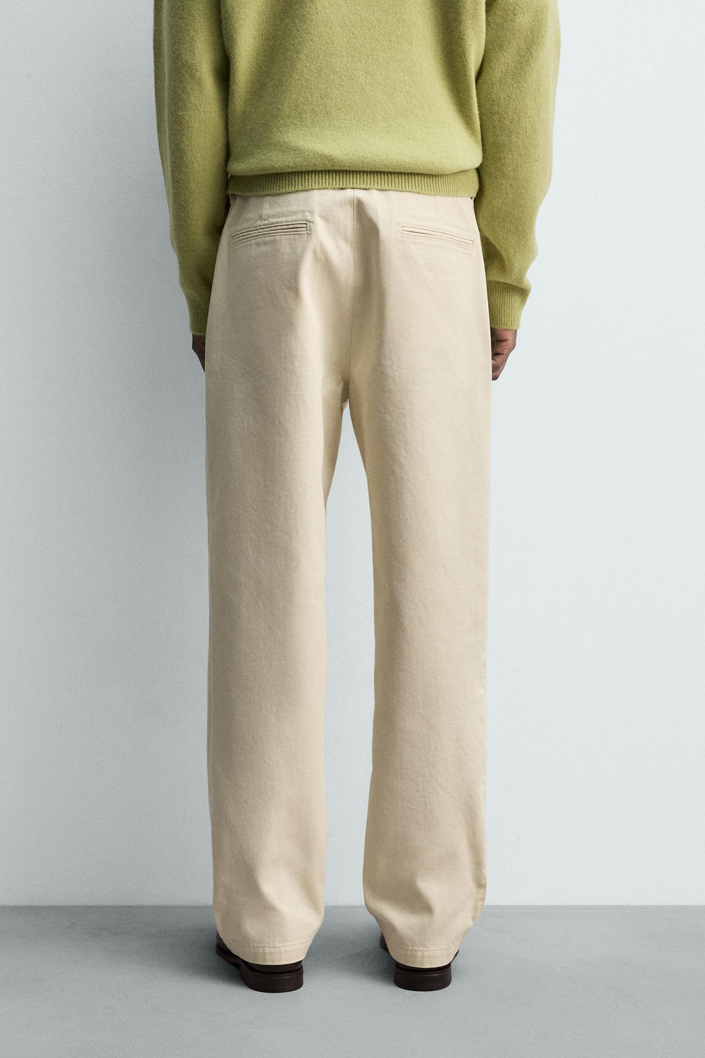 PANTALON CHINO REGULAR FIT / Beige claro - Zara фото 13