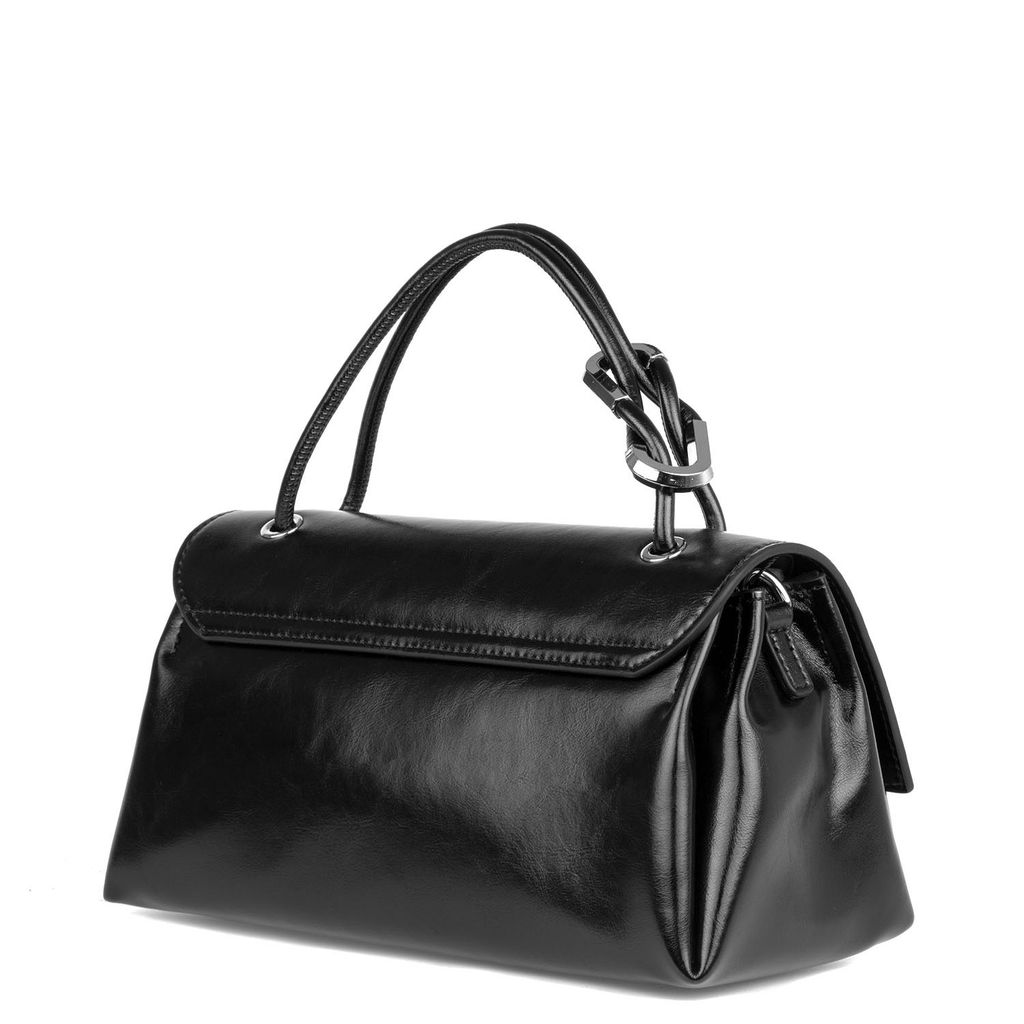 2375 black, Женская кожаная сумка, Barcelo Biagi