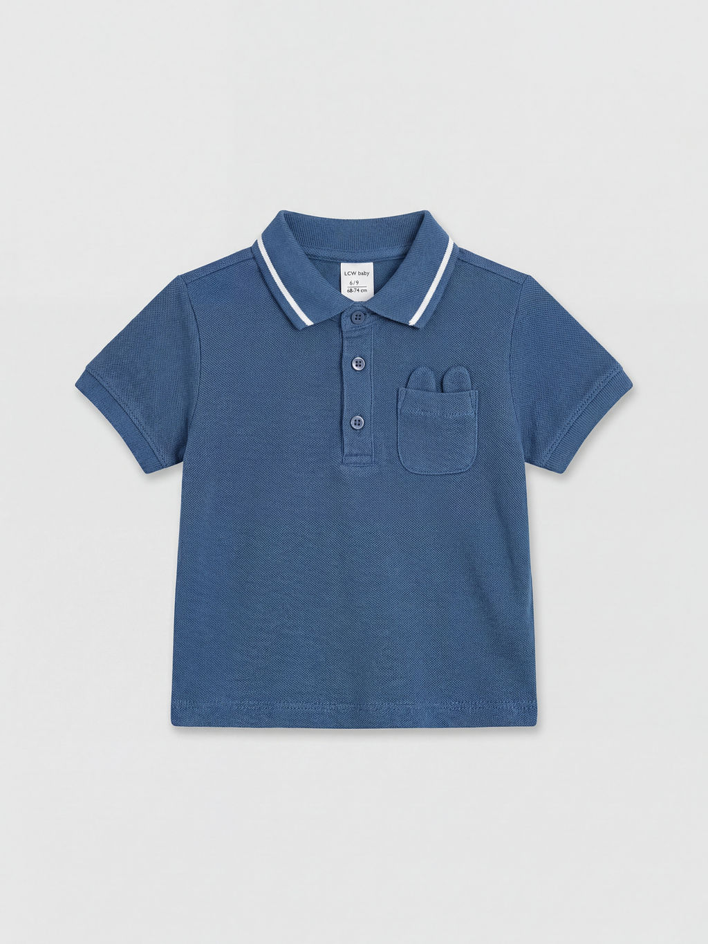 Polo Yaka Erkek Bebek Ti??rt ve Pantolon