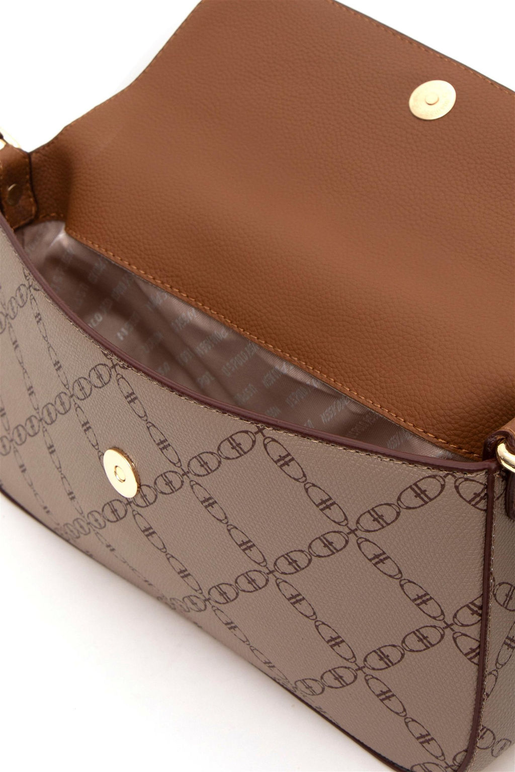 Женская коричневая сумка через плечо - U.s. polo assn фото 6