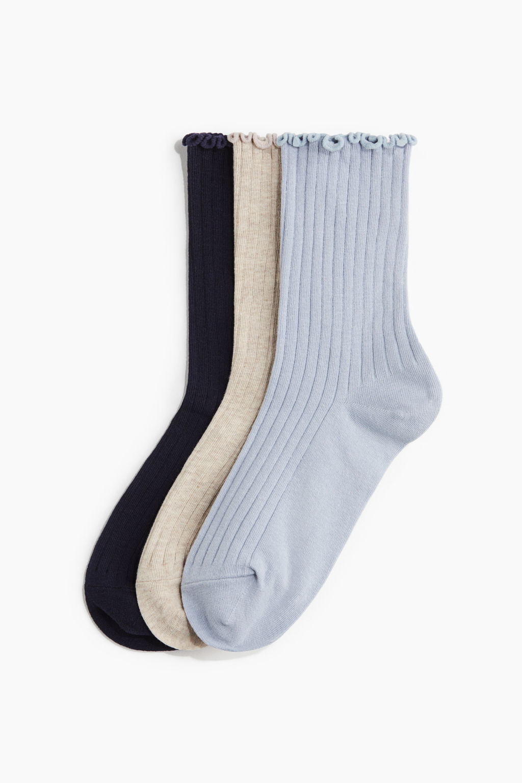 Pack de 3 calcetines en punto de canal? - H&m фото 2