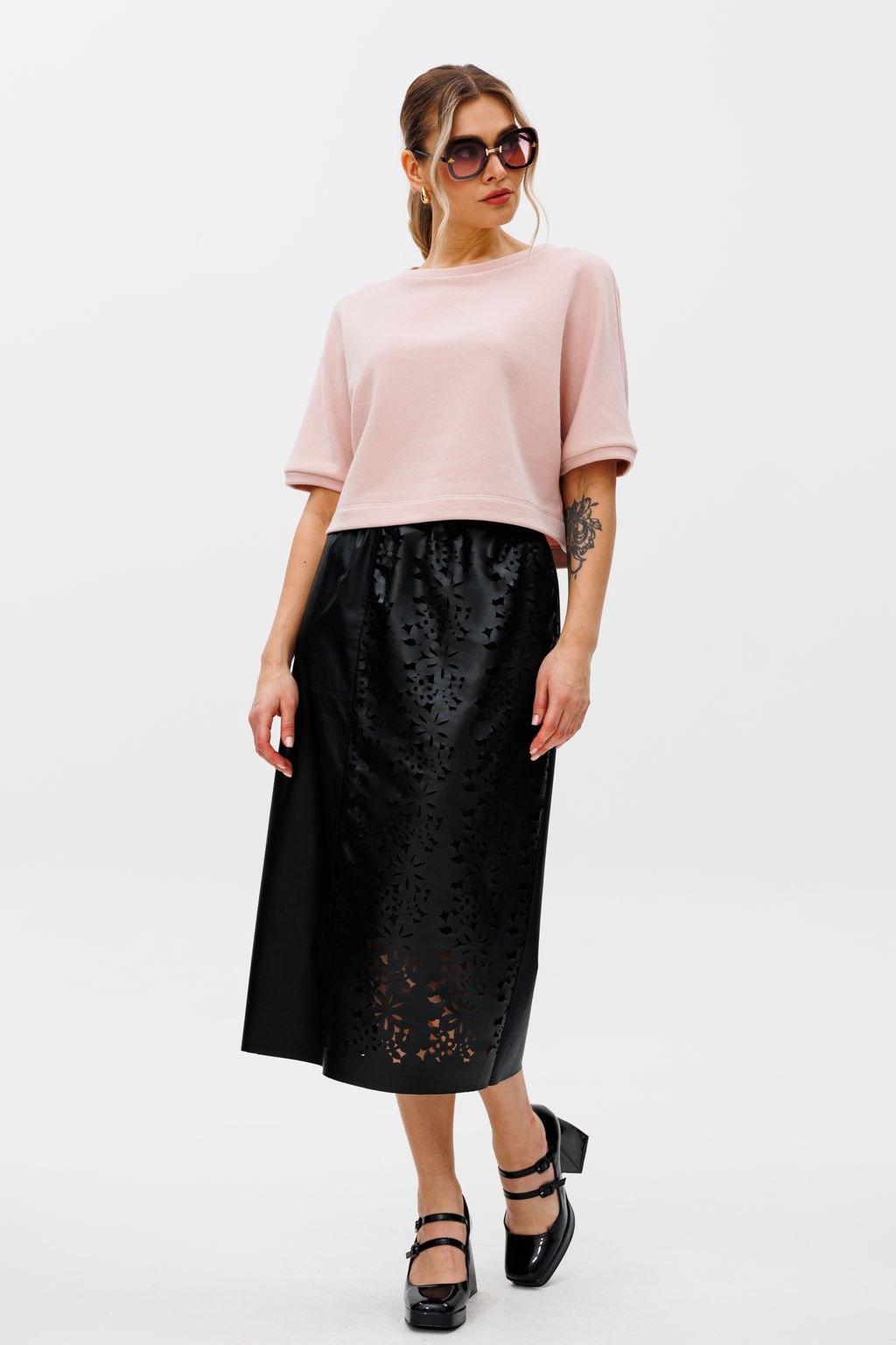 Костюм из джемпера и юбки. - Gizart фото 2