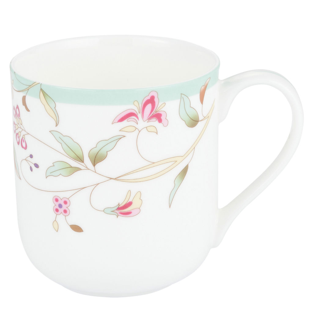 42500 GIPFEL Набор кружек VERDE 450 мл, 2 шт. Цвет: белый. Материал: костяной фарфор.  фото 3