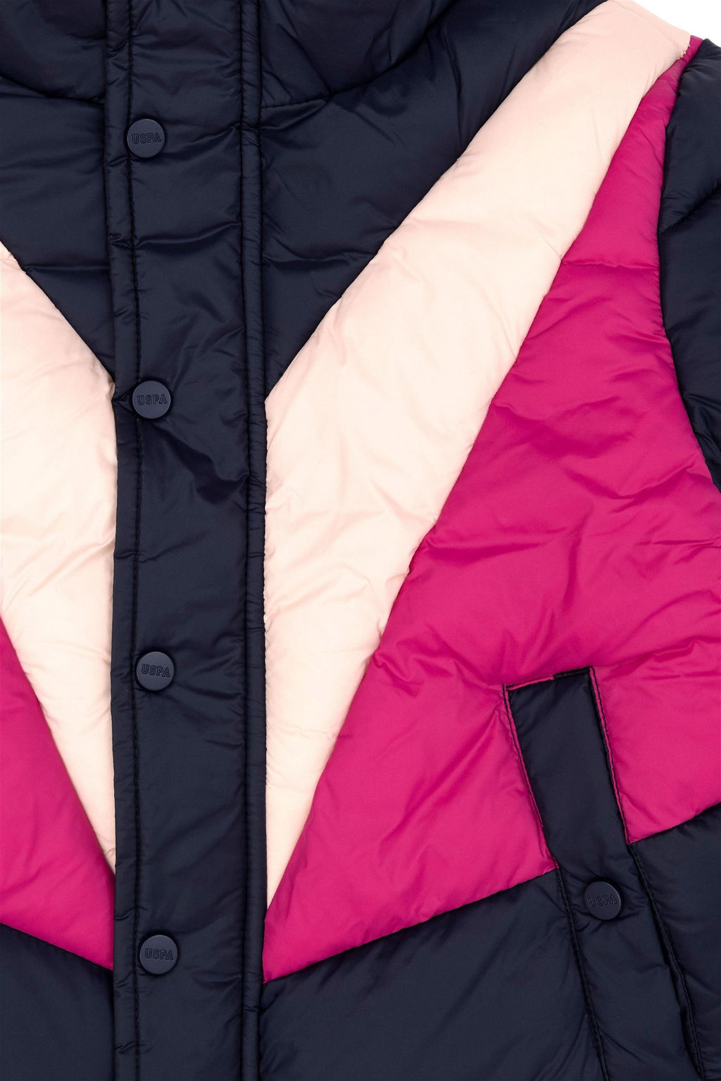 U. S. Polo Assn Темно-синее пальто для девочки - U.s. polo assn фото 6