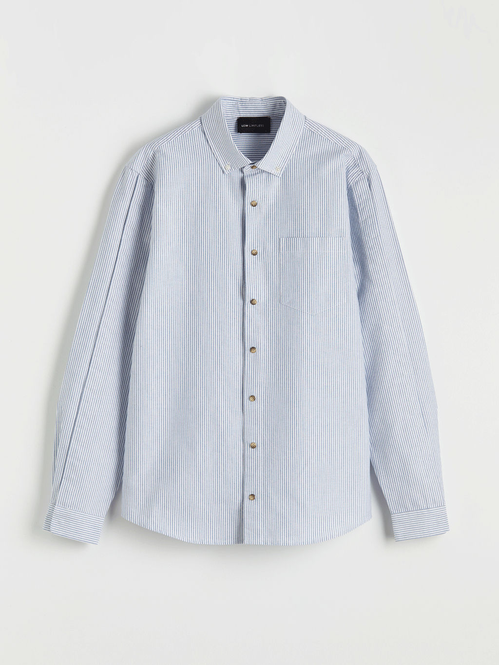 Kolay Giyilebilir ?n Pat? ve Kollar? C?rt C?rtl? Erkek G?mlek