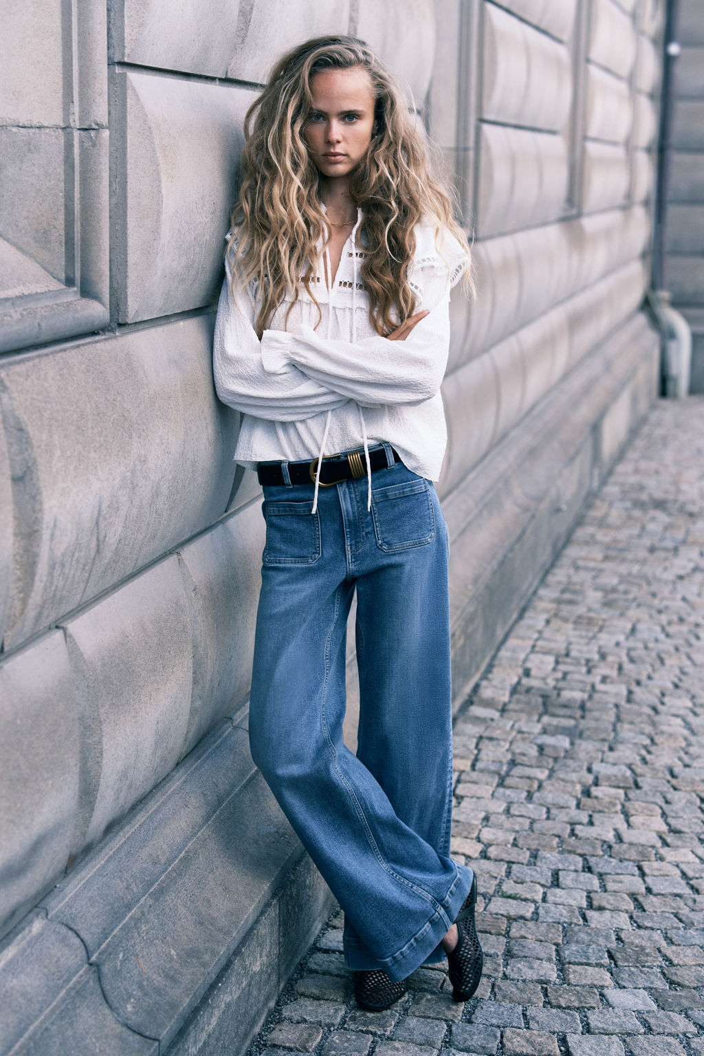 Wide High Jeans - H&m фото 3