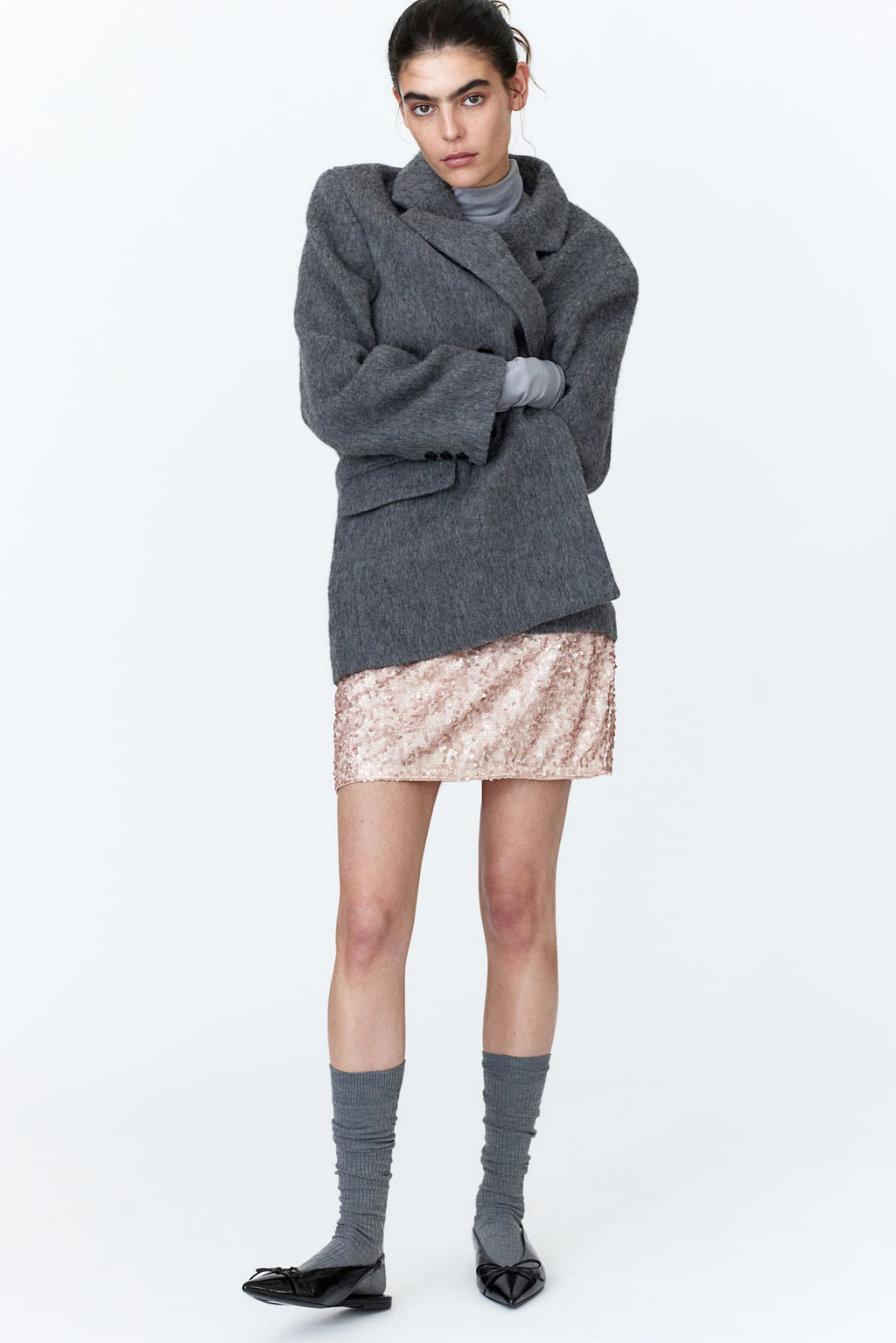 Minifalda de lentejuelas - H&m фото 3