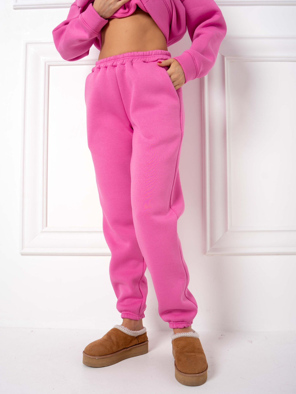 Костюм оверсайз (начес)_333/розовый - Ihomelux фото 15