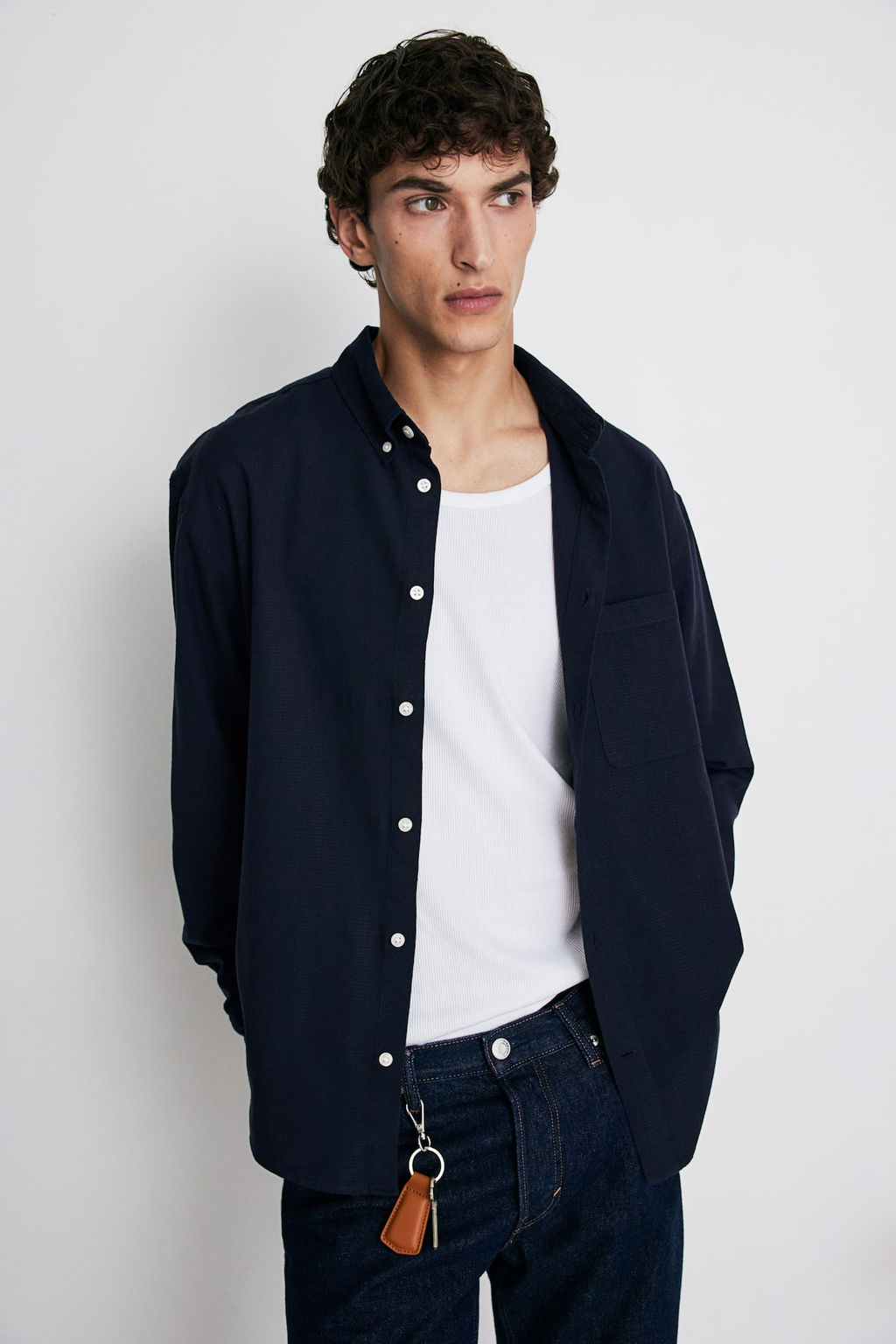 Camisa texturizada Regular Fit - H&m фото 4