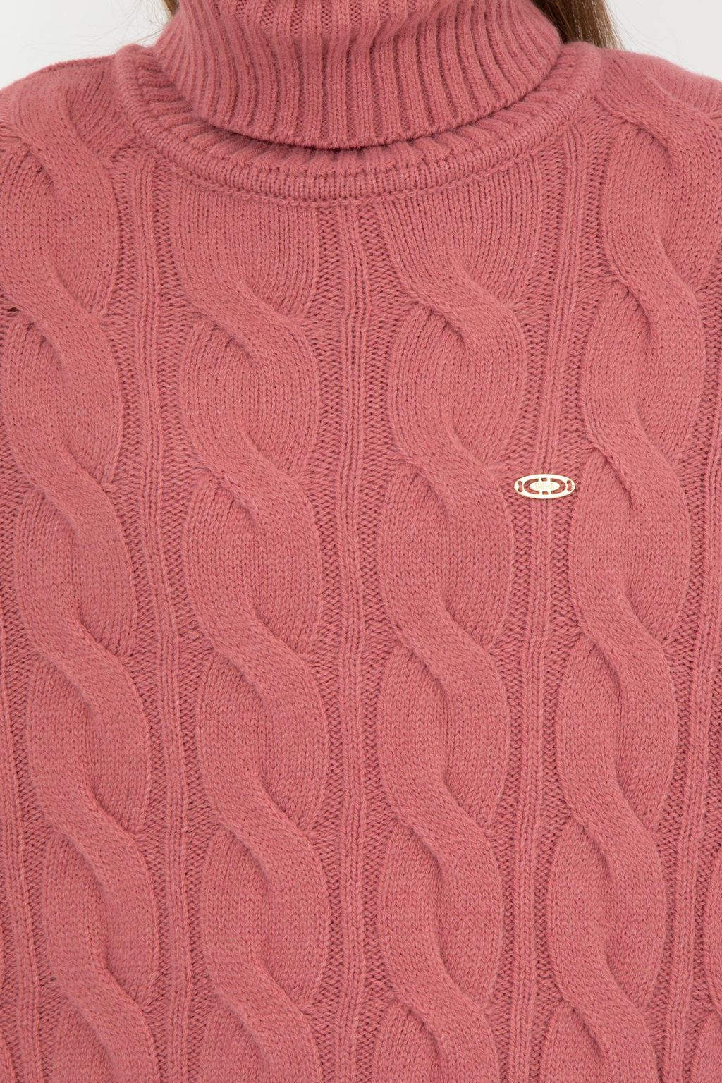 U. S. Polo Assn Женская розовая водолазка - U.s. polo assn фото 6