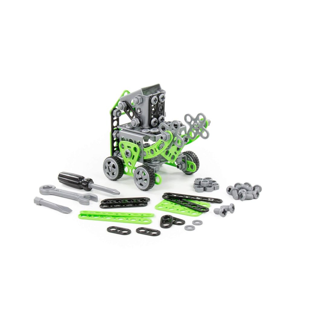 Конструктор Изобретатель (182 элемента) (в коробке) - Полесье фото 5