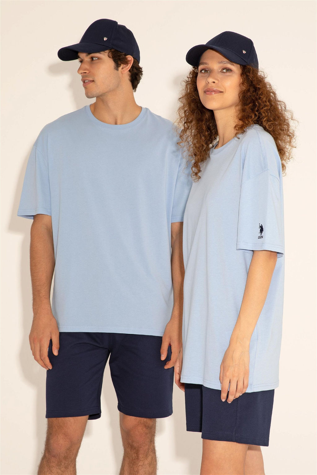 Мужская голубая футболка - U.s. polo assn фото 9