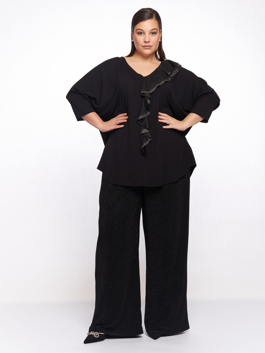 Блузка с жабо BL29003BLS01 - Артесса фото 8