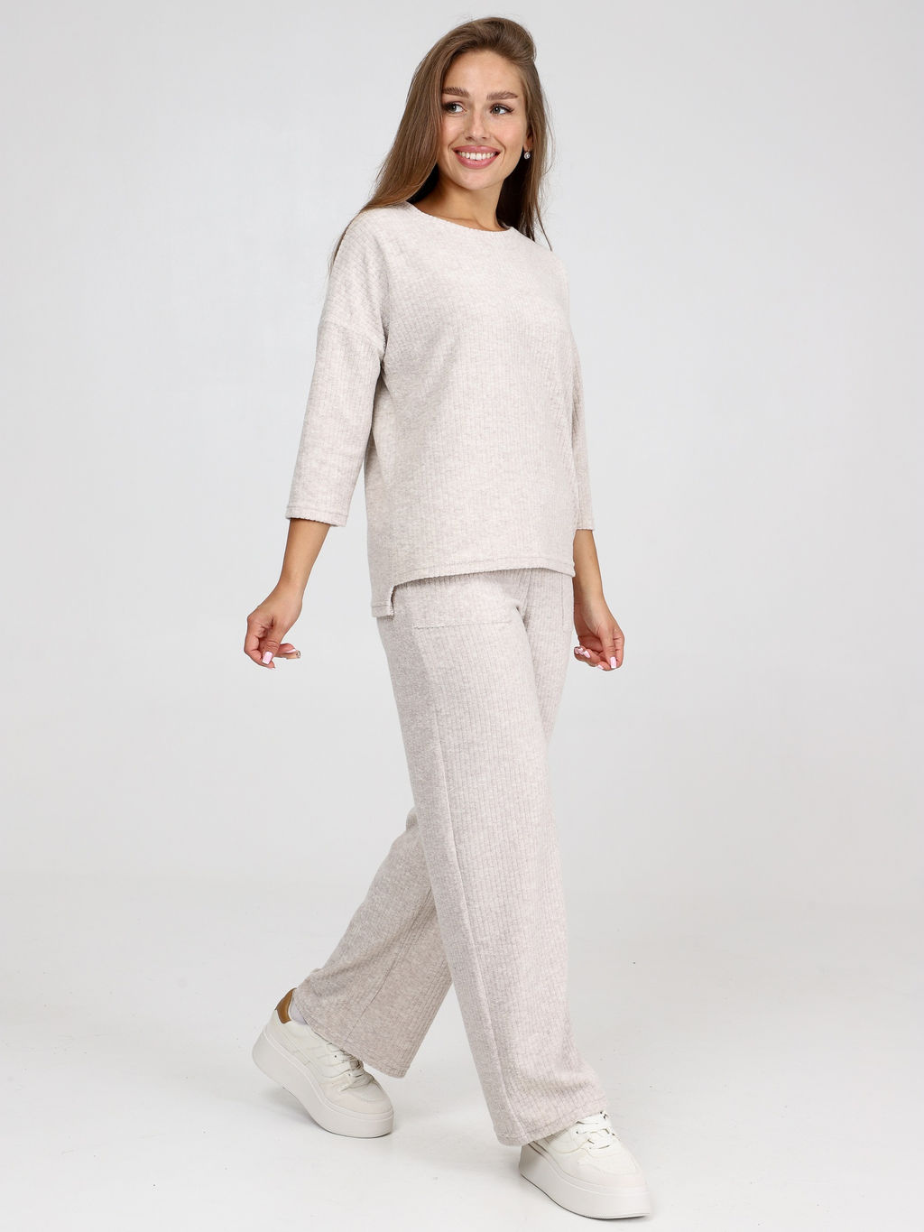 Костюм Беж М-958 - Лиза фото 3