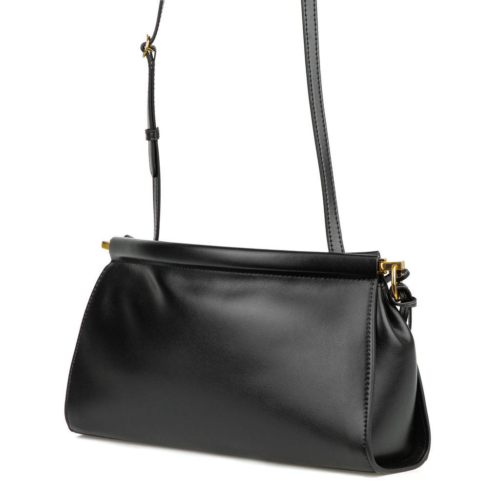 8078 black, Женская кожаная сумка, Barcelo Biagi