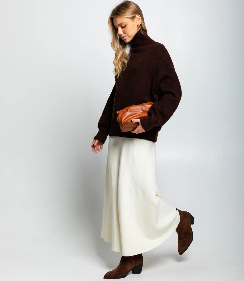 Свитер #КТ2587 (1), шоколадный - Dommod фото 4