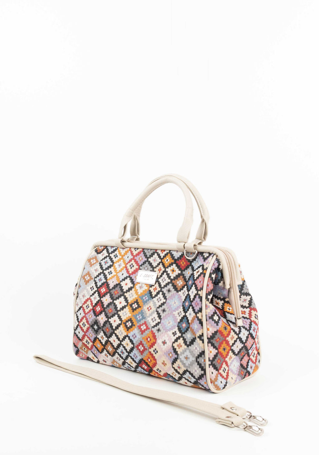 Женская сумка саквояж модель № 303.1 - L-craft фото 3