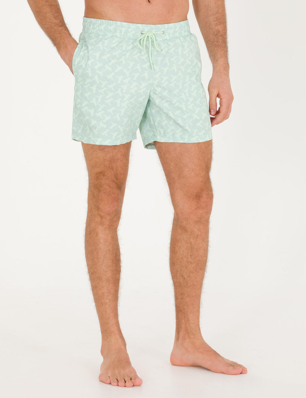 Мятные шорты для плавания - Cacharel фото 2