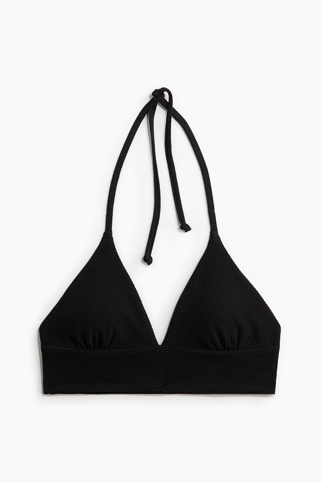 Top de bikini triangular con relleno - H&m фото 2