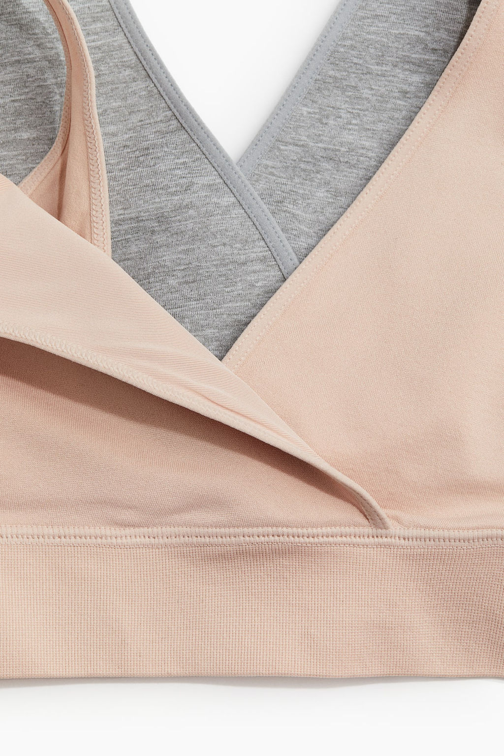 MAMA Pack de 2 sujetadores de lactancia Seamless - H&m фото 6