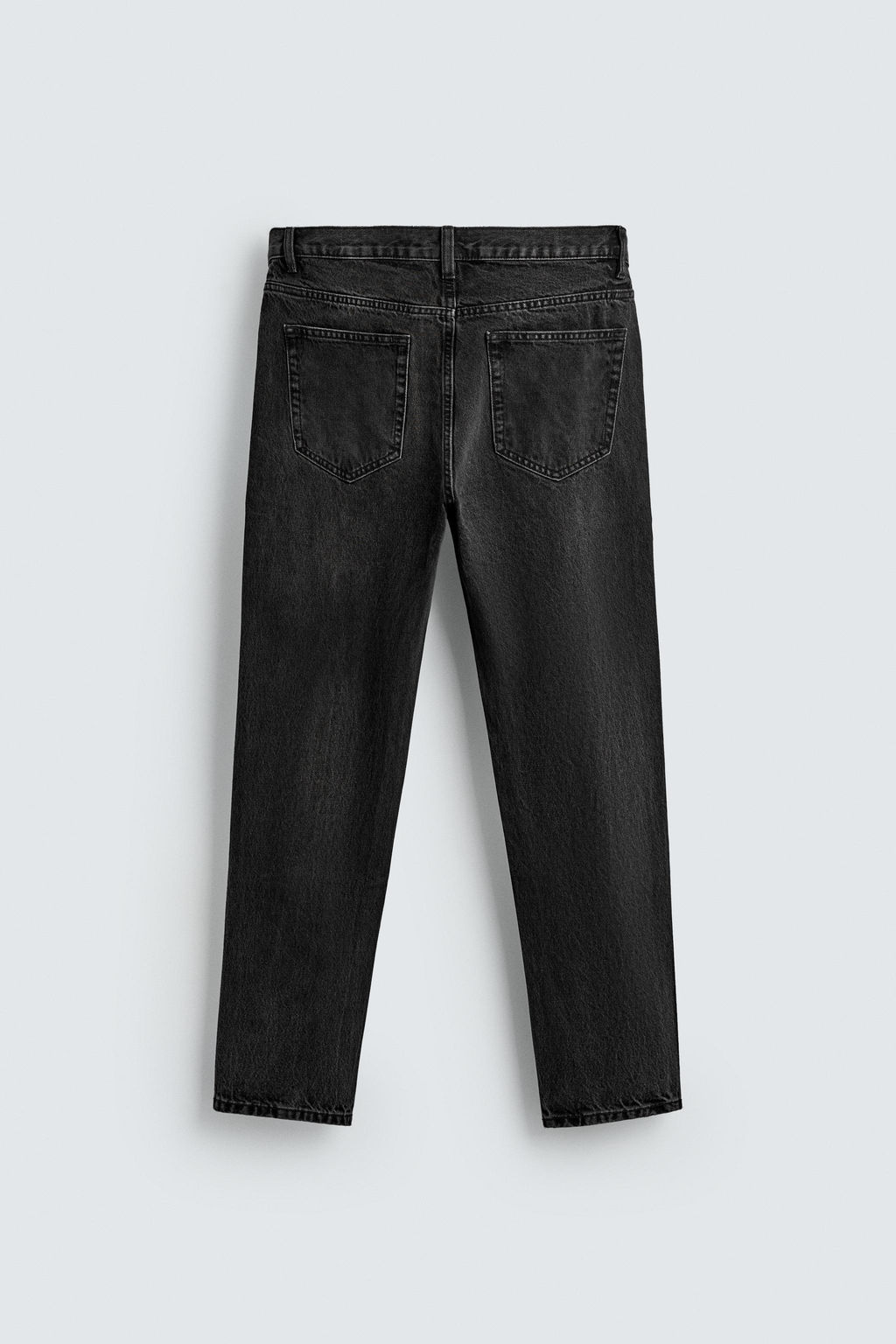 JEANS SLIM CROPPED FIT / Carb?n - Zara фото 8