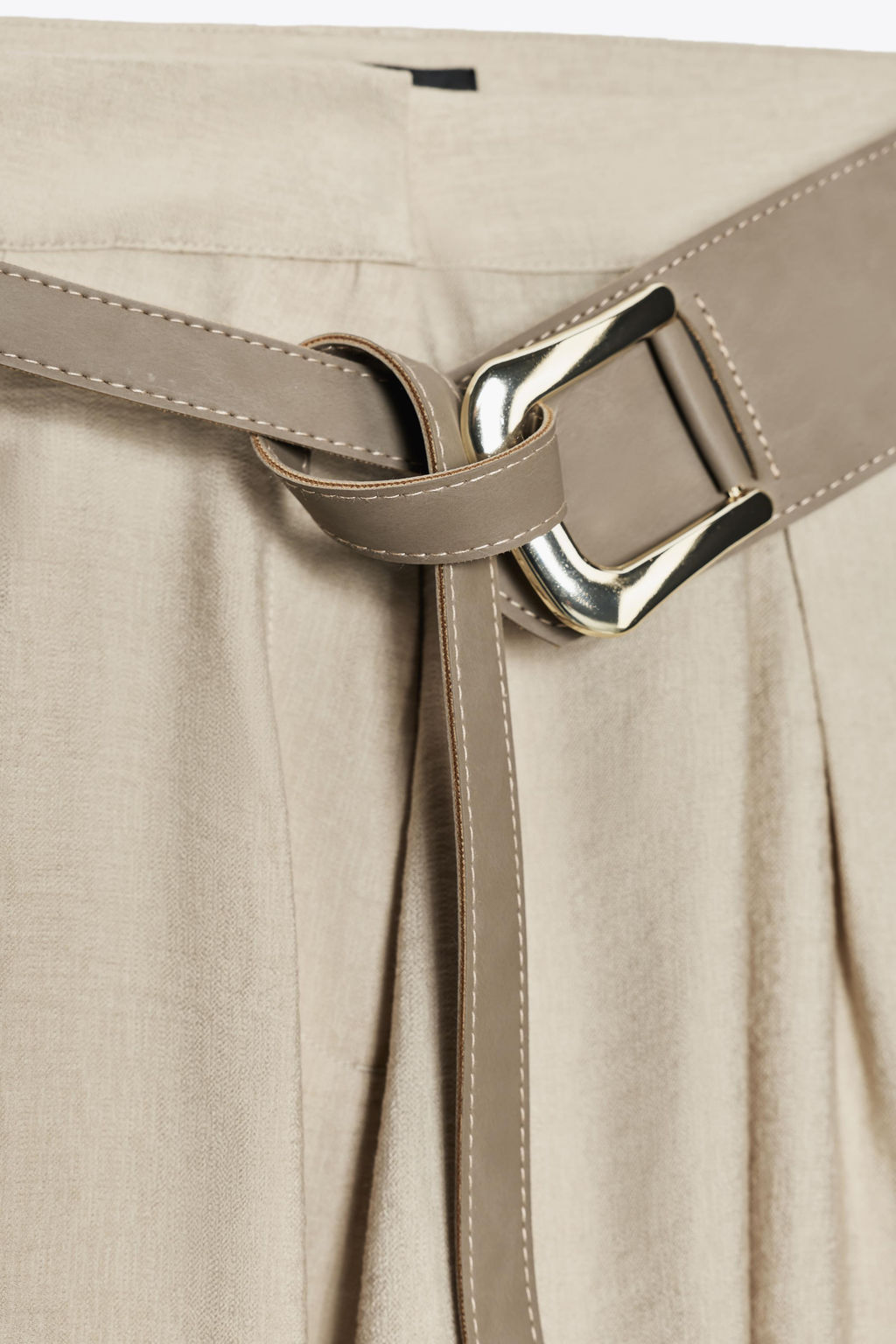 RUSTIC LAYERED SKIRT WITH BELT - Zara фото 6