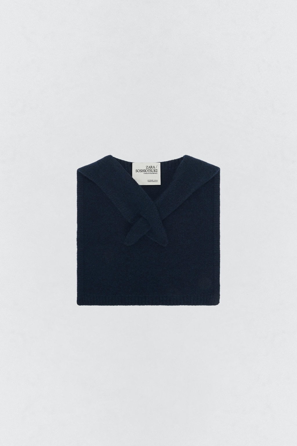 CUELLO PUNTO LANA SOSHIOTSUKI x ZARA / Azul  фото 3